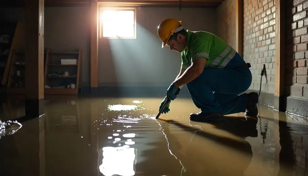 Professional water damage restoration services in Cuero, TX